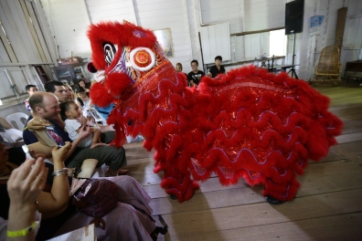 RWMF2017 Day 2-2 Workshop Lion Dance