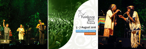 Rainforest World Music Festival Sarawak’s Glastonbury in the Jungle 5th -7th August